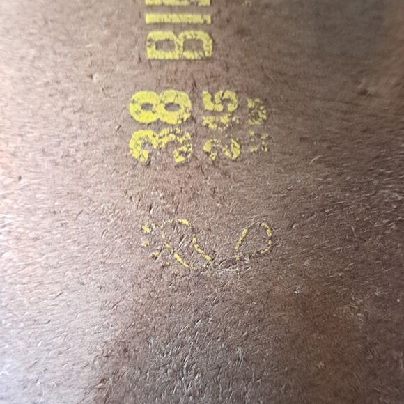 Birkenstock Women’s 38 US 7 Gizeh Thong Sandals Black Flat Summer Casual Boho - Picture 8 of 11